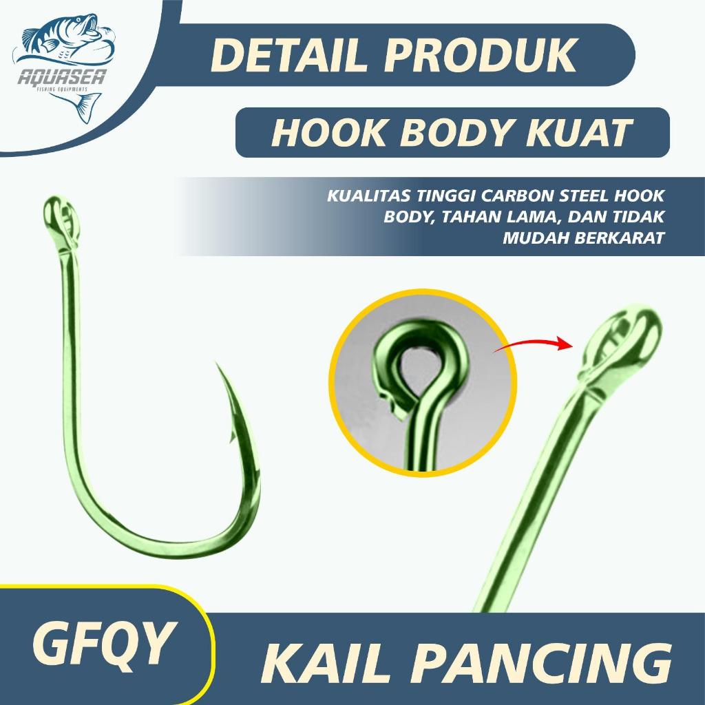 DORRY PANCING -  Kail Pancing  (KAIL TYPE KECIL) Type 1053 serial no 0.5 - 5.0 isi 10pcs Kail GFQY H