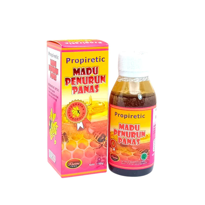 

Madu Penurun Panas Propiretic 160gr Anak Dan Dewasa Asli Original