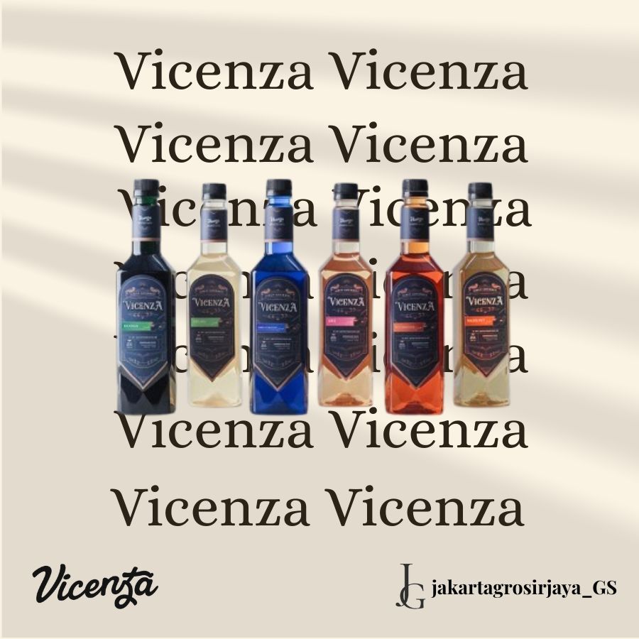 

Vicenza Gourmet Syrup Minuman 750ML all variant