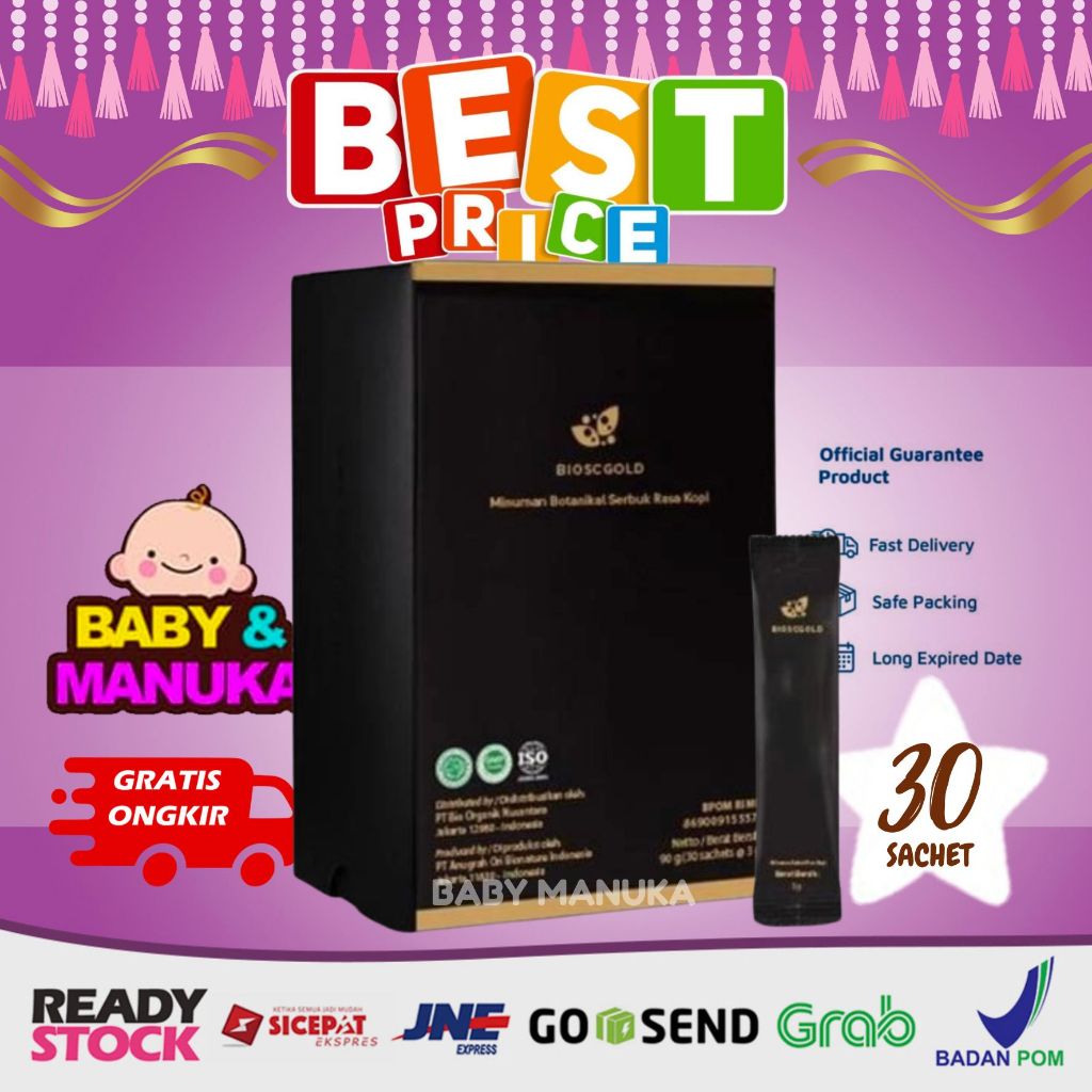 Biogreen Biogold Stemcell Bio Sc Gold Stemcell Apple Stemcell Gold (BPOM) - BARCODE UTUH