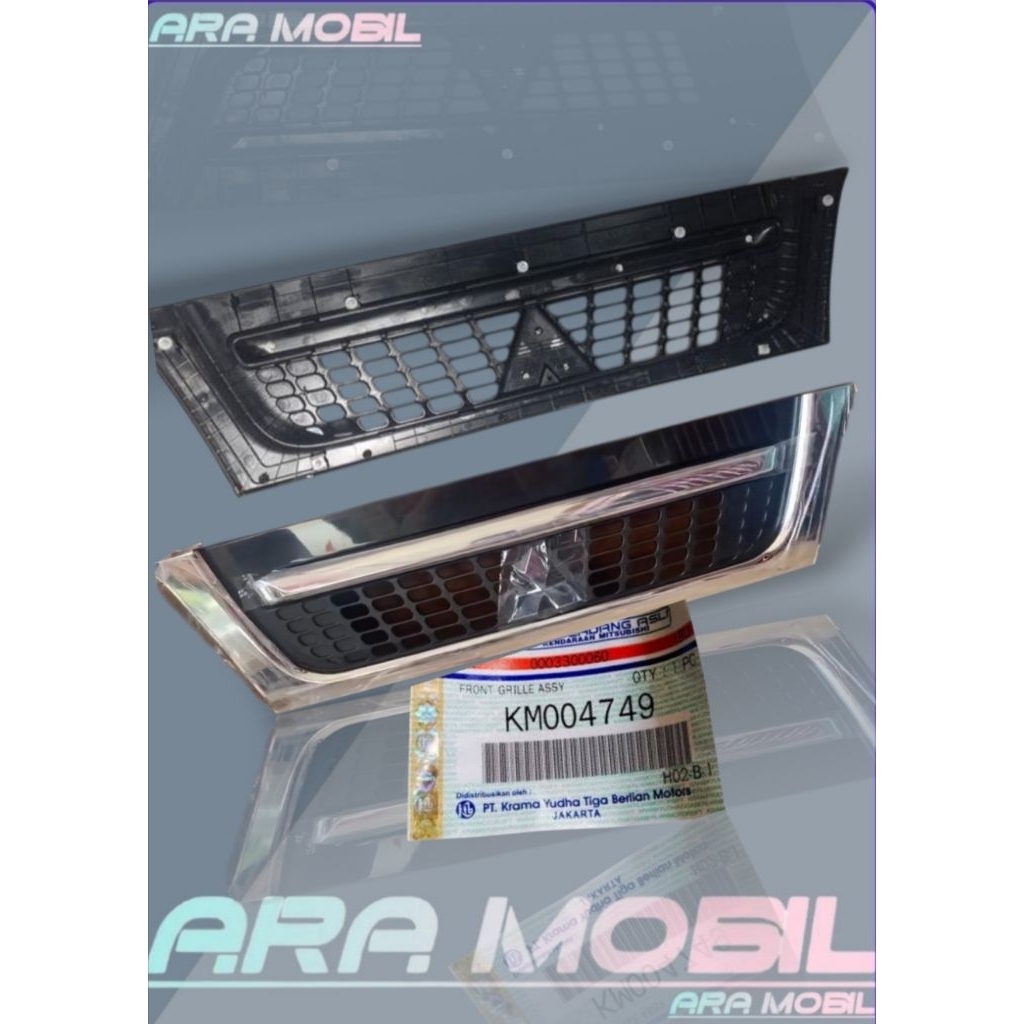 GRILL lambang ram gril depan ASLI ORIGINAL MITSUBISHI PS CANTER NEW