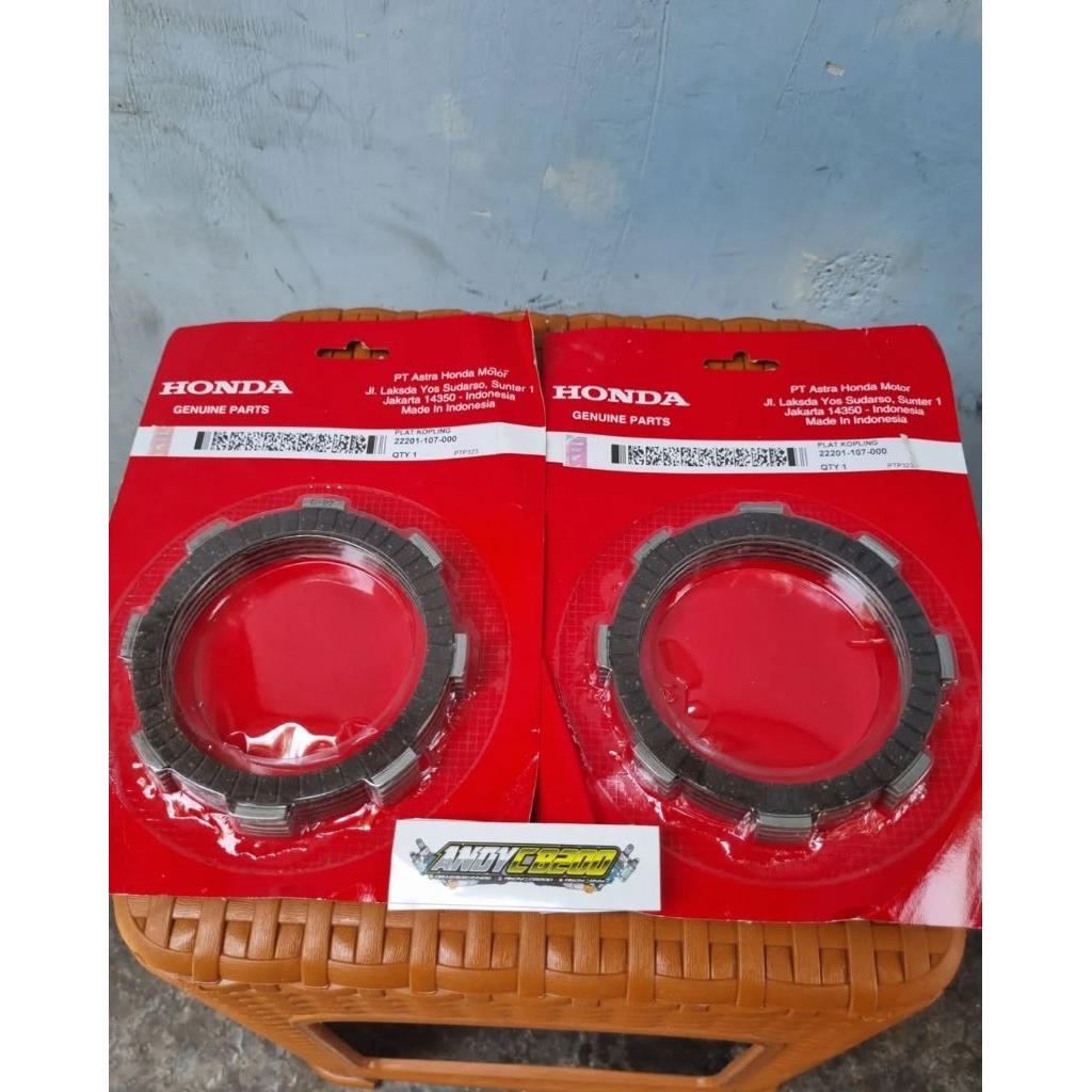 kampas kopling honda gl100 original