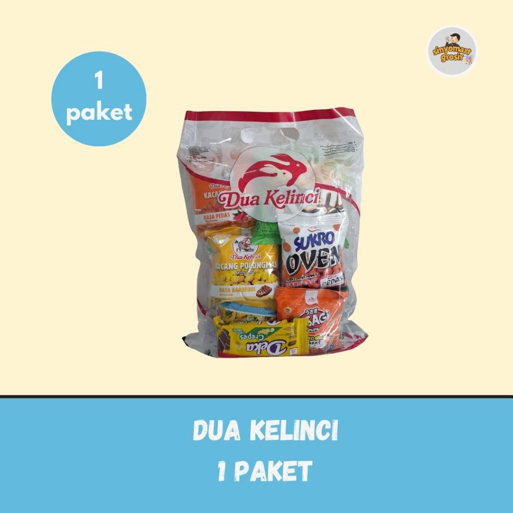 1 PAKET KACANG DUA KELINCI assorted package - belanja hemat