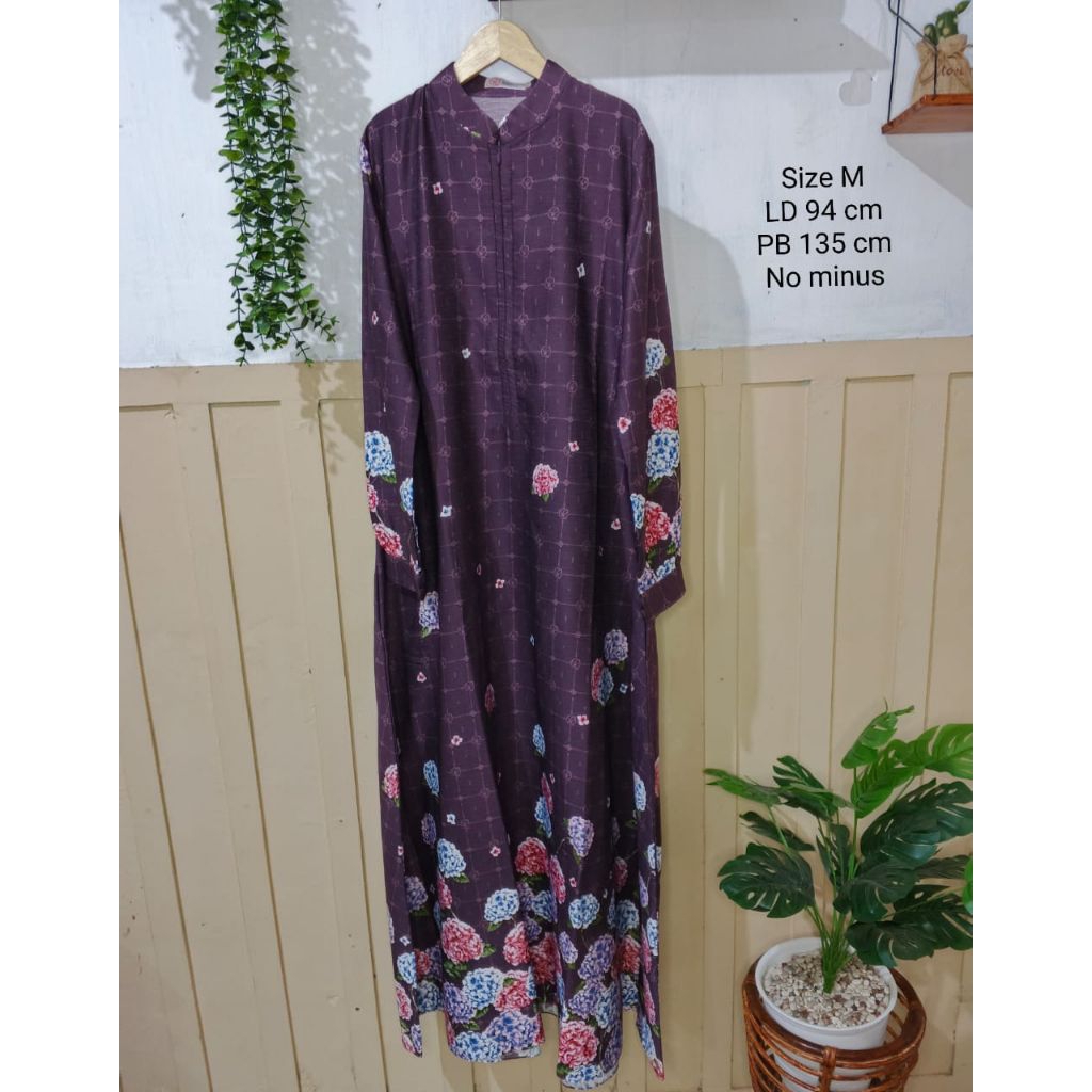 Preloved Dress Hydrangea By Kiciks Muslimah