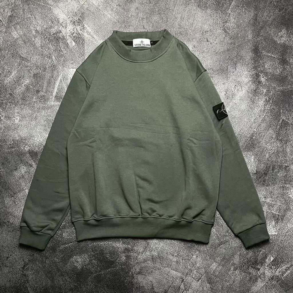 Crewneck Casual Style SI Fleece Cotton (Cotton 100%)