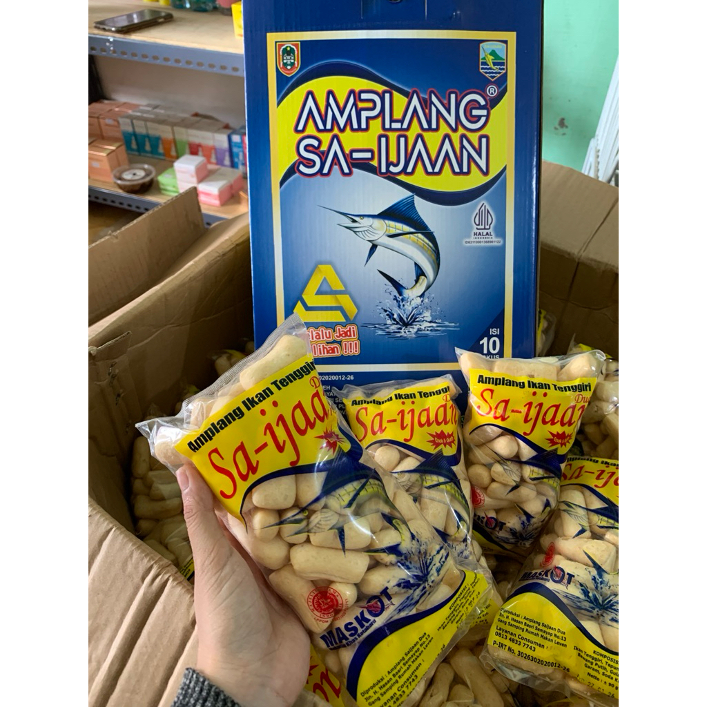 

Amplang sa-ijaan kemasan dus