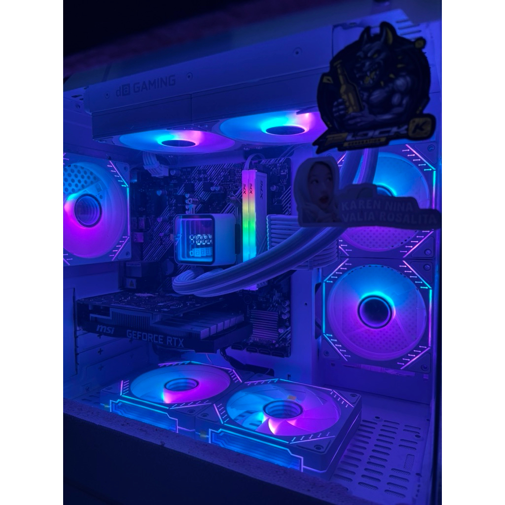 PC GAMING FULLSET LENGKAP MONITOR RYZEN 5 5500