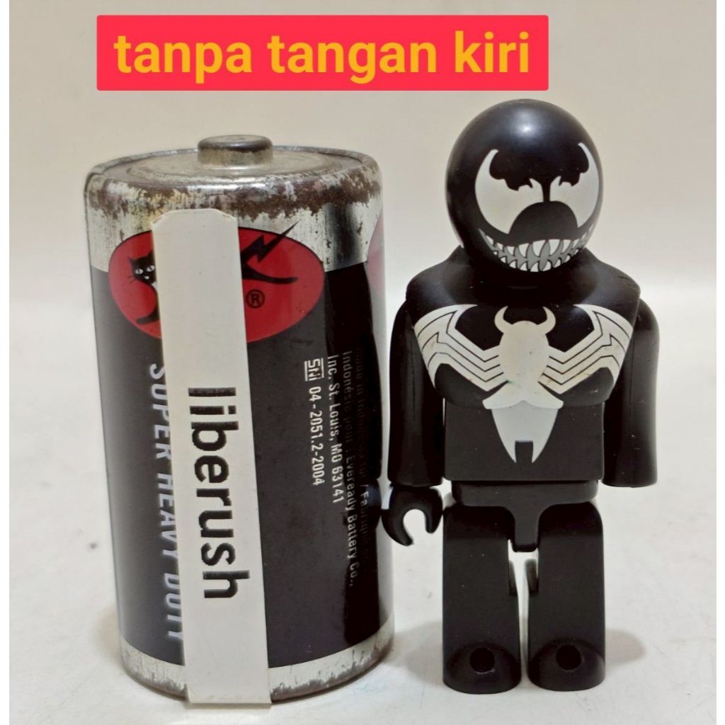 Minus part medicom kubrick marvel venom spider man spiderman blind box figure art toys