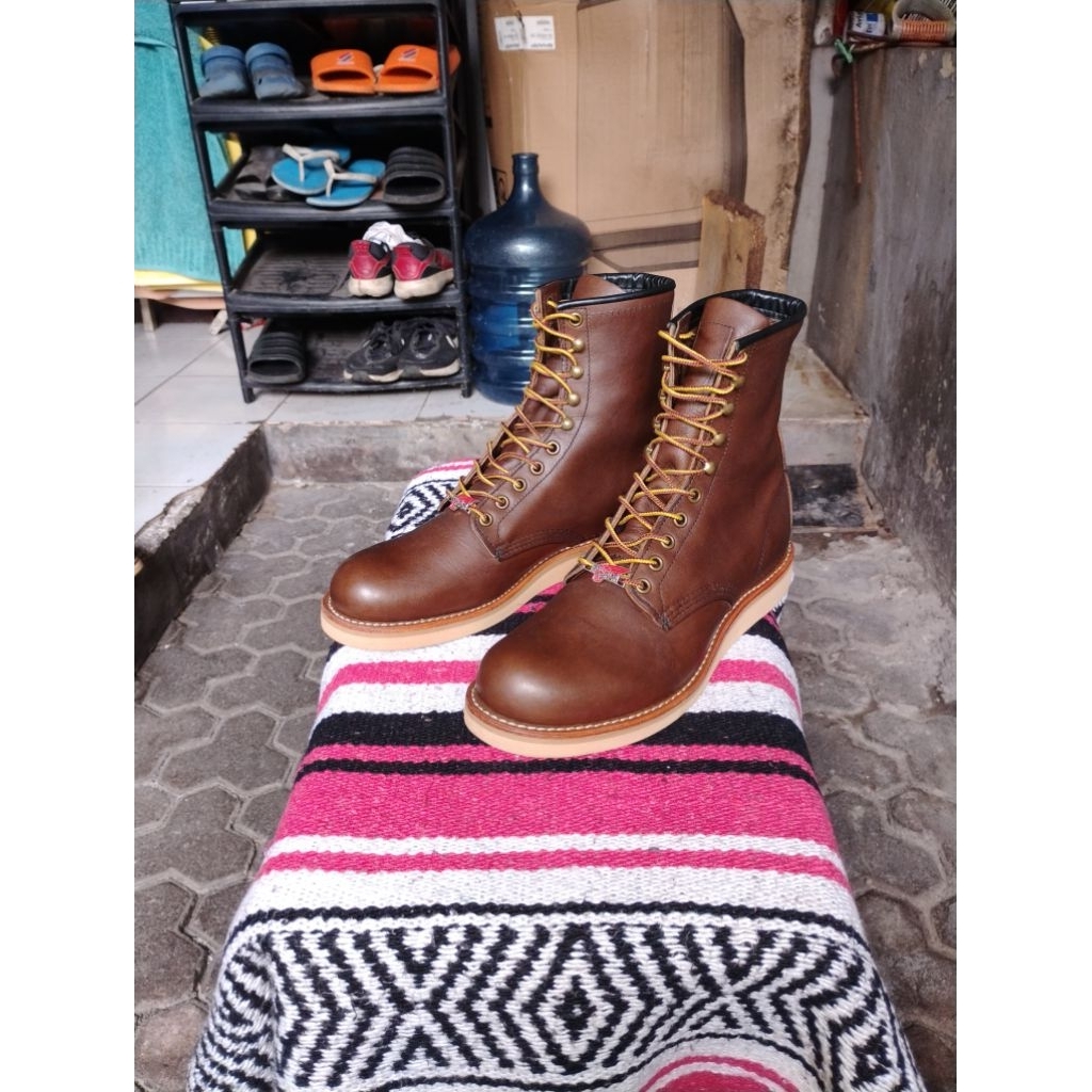 RedWing 2941 7-inch Farmer by Benjamin Japan Market RARE Original (rw 1907 875 877 moctoe beckman bi