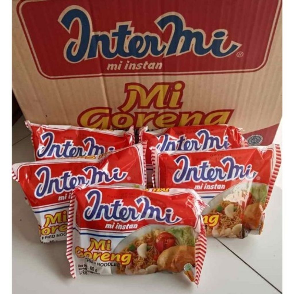 

MIE INSTAN INTERMIE GORENG VARIAN ORI / 10 PCS / 20 PCS / 40 PCS