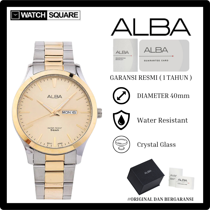 Jam tangan pria ALBA Prestige AJ6126X1