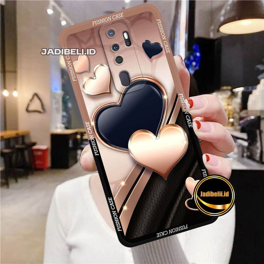 Softcase Procamera OPPO A5 2020 - OPPO A9 2020 Motif Cowok / Cewek Case  Bahan Karet Lentur Silikon 