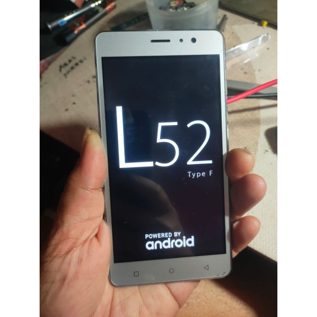 lcd spc L52 f normal tinggal naik mesin lcd tested