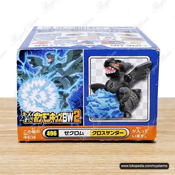 Pokemon Kids BW2 Zekrom Finger Puppet Figure Vinyl Doll Box Vintage Original
