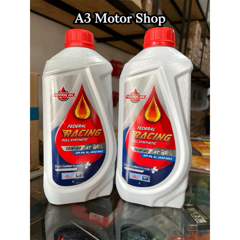 Oli Mesin Federal Racing Full Synthetic 10w-40 1L FEDERAL OIL