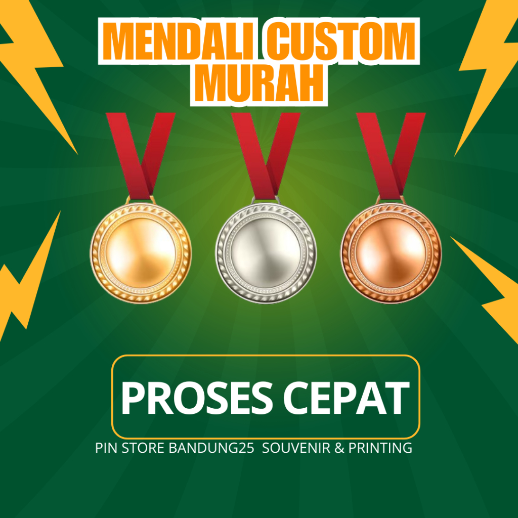 MENDALI CUSTOM MURAH//MENDALI AKRILIK//MENDALI MURAH/MENDALI PERPISAHAN/MENDALI