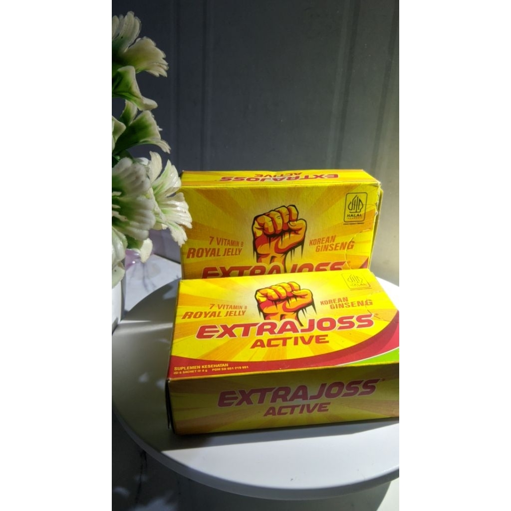 

Extra Joss Active minuman suplemen kesehatan 6x 4.2gr