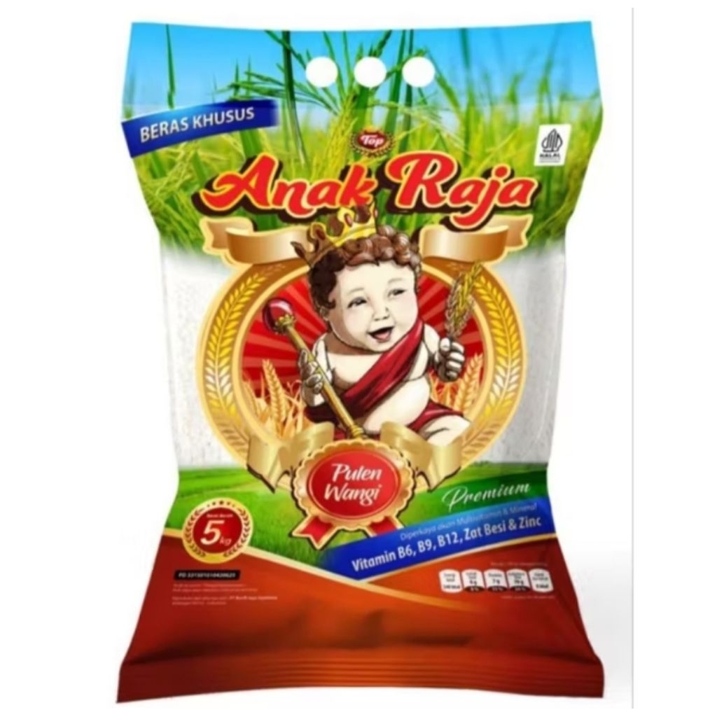 

Beras Premium ANAK RAJA 5 Kg