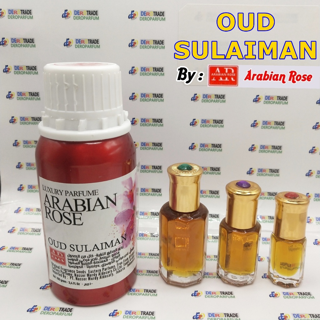 PARFUM OUD SULAIMAN BY ARABIAN ROSE BIBIT MINYAK WANGI