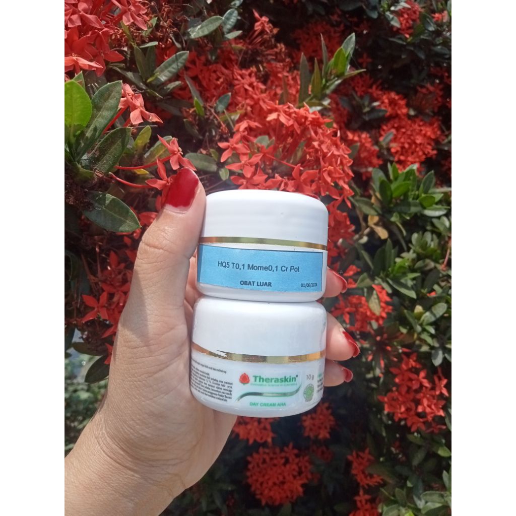 Cream MaLam,Siang Flek Theraskin (Siang Putih)