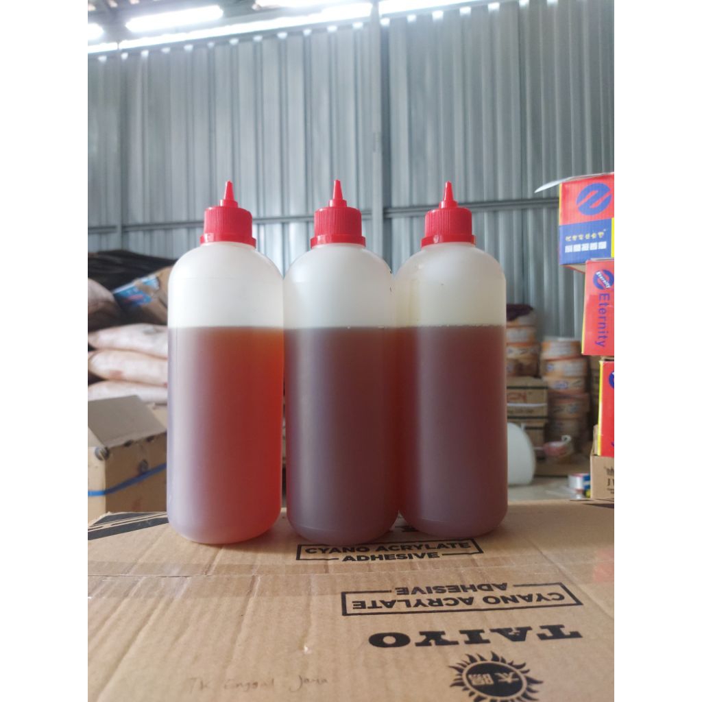 Hardener Epoxy lem kayu super kuat(Botol MERAH)