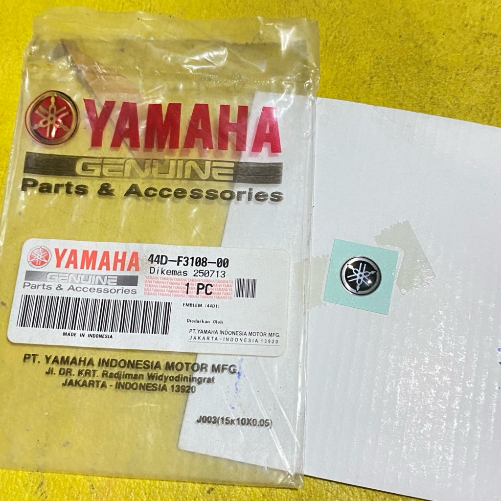 logo emblem garputala spedometer Yamaha Xeon original YGP 44D-F3108-00