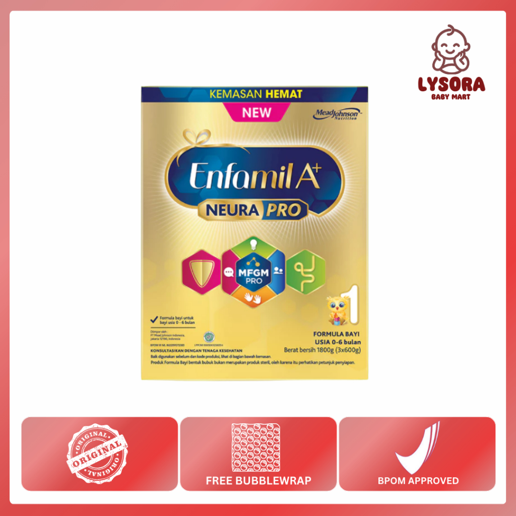 ENFAMIL 1 1800 gr Susu Formula Bayi Usia 0 - 6 Bulan