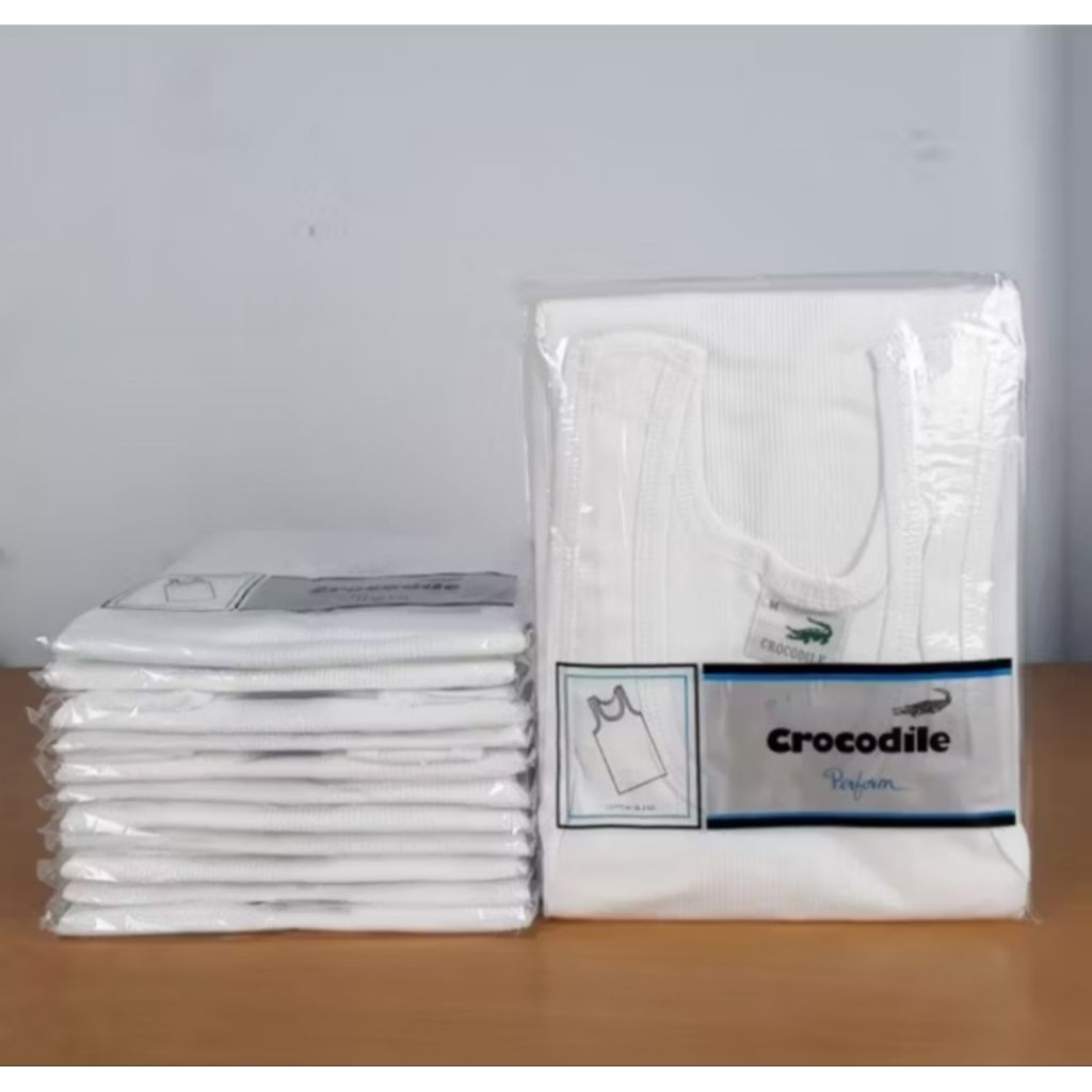 kaos singlet crocodile pria original / singlet pria halus / singlet pria crocodile 801