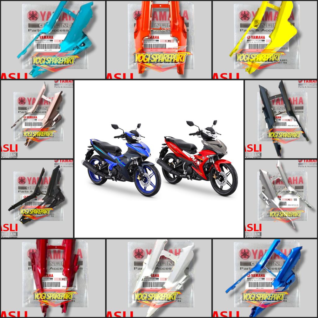 Cover body tengah bawah jok yamaha Mxking Old Mxking Led V2 Original 2PV-F842M-00