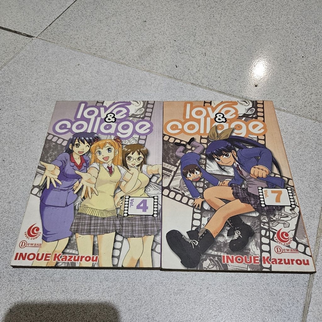 Komik bekas Love and Collage murah