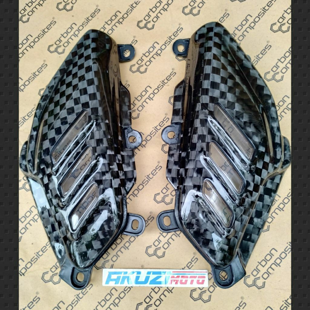 Cover Side Body Sirip Hiu NMAX OLD Carbon Kevlar