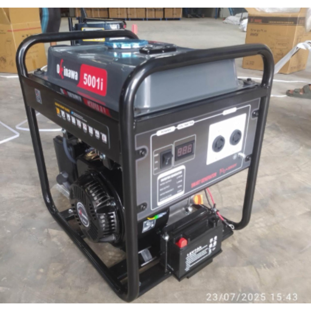 GENSET INVENTER STARTER GENERATOR OKINAWA 5001i 2800-3000 watt TEMBAGA