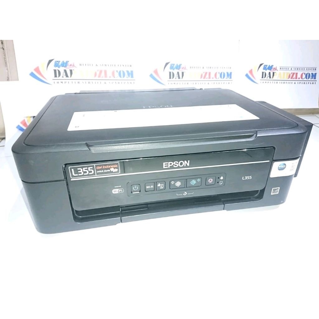 Printer Epson L355 wifi printer bekas rasa baru