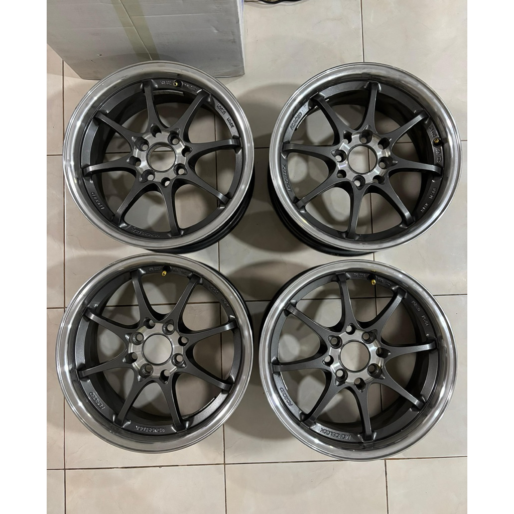 Velg SSW (GunMetal) Ce28 R15 Lebar 6,5 ET40 ORIGINAL THAILAND🇹🇭