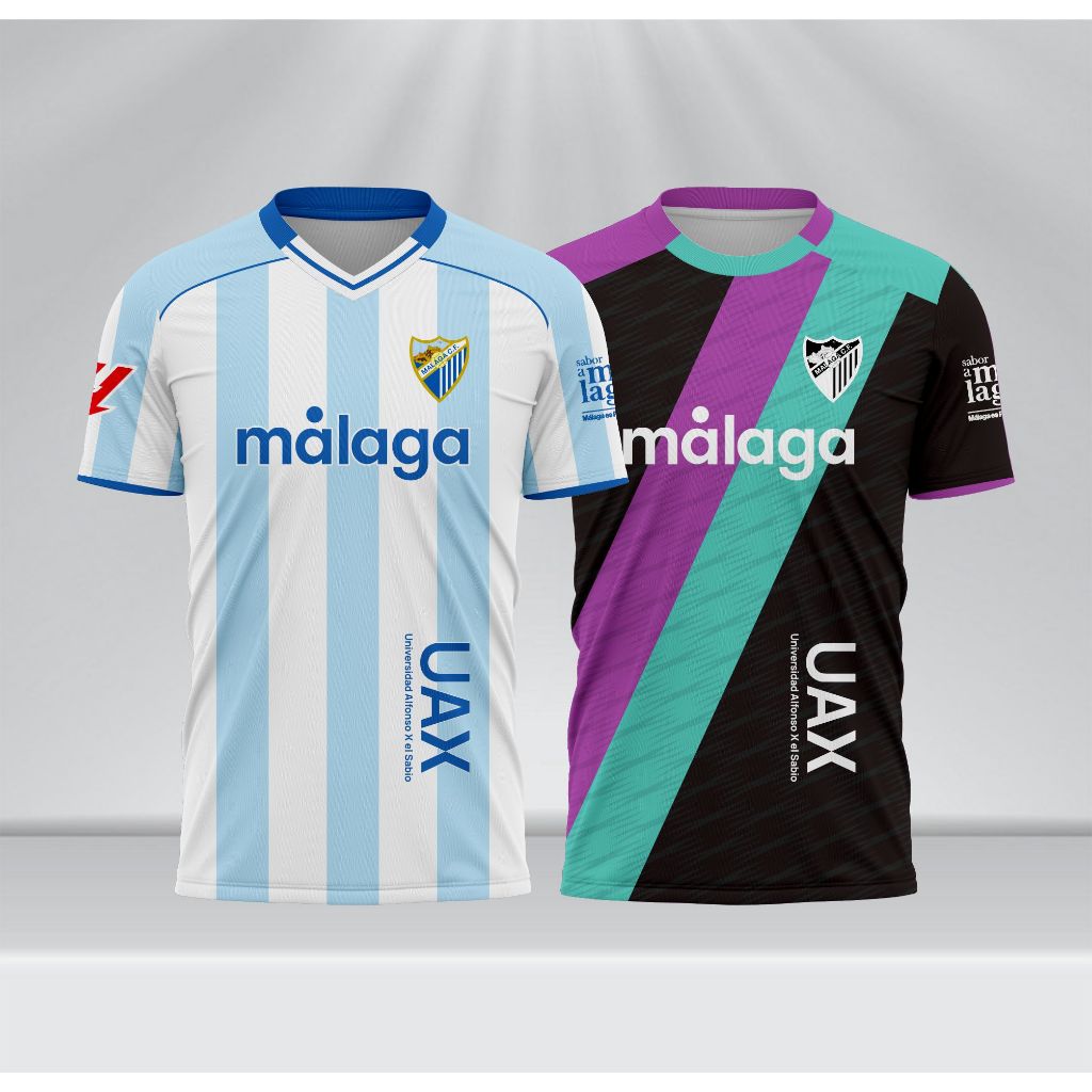 Jersey Malaga Home Away 2025 2026 Full Printing