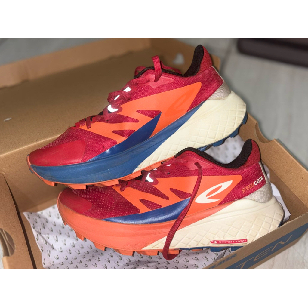 [PRELOVED] SEPATU TRAIL RUNNING 910 NINETEN YUZA SPEEDGOTH - SEPATU OUTDOOR - SEPATU HIKING - SEPATU