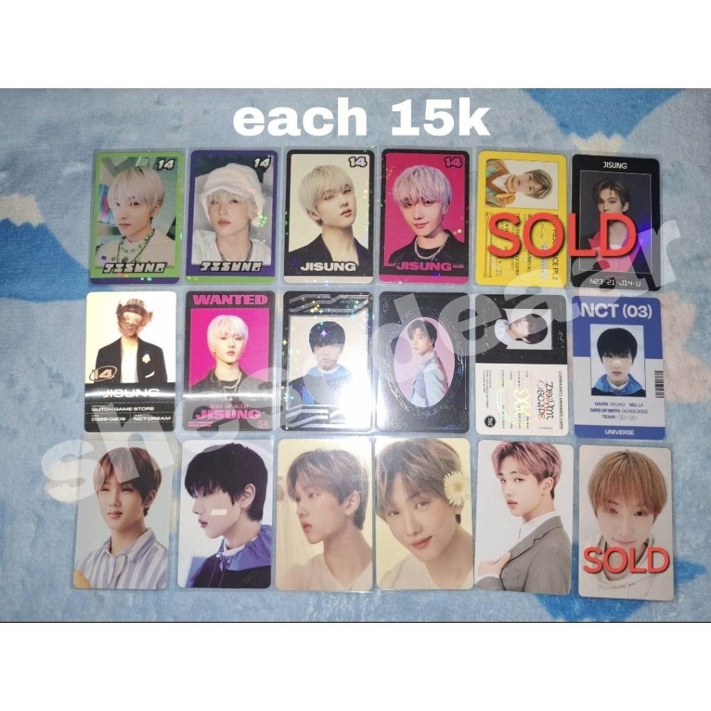 Photocard Jisung NCT Pororo