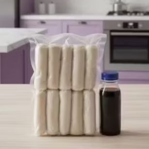 

Gurih dan nikmat..Pempek Lenjer isi 10 pcs plus cuko