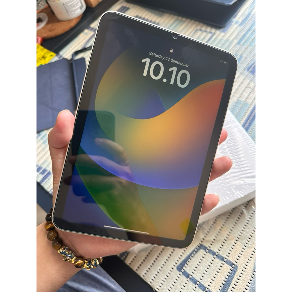 iPad Mini 6 256gb starlight lengkap terawat cpo jarang pake