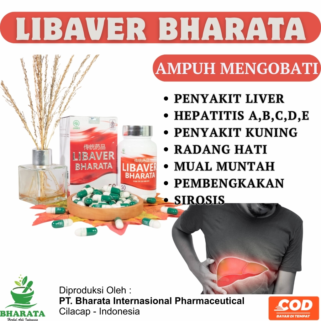Obat Libaver Bharata | Obat Liver Ampuh | Obat Hepatitis Sakit Kuning | Origina Bharata 100%