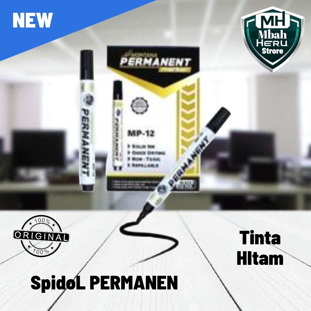 

Spidol PERMANEN Tinta Hitam