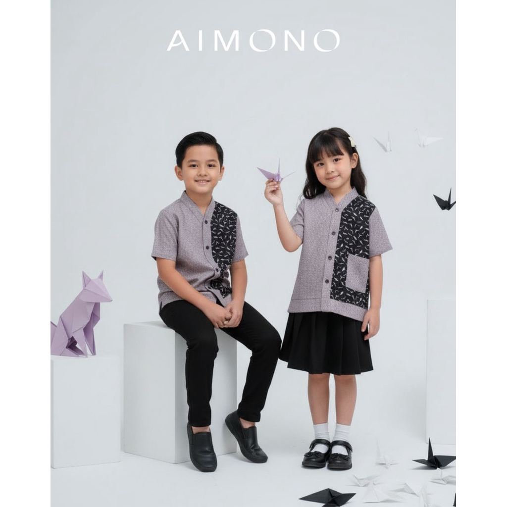 SALE 12.12 Kuro Bird - Baju Anak Laki-laki  / Baju anak perempuan / Atasan anak cowok / Atasan anak 