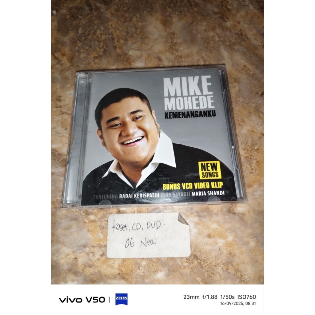Kaset CD Mike Mohede Kemenanganku
