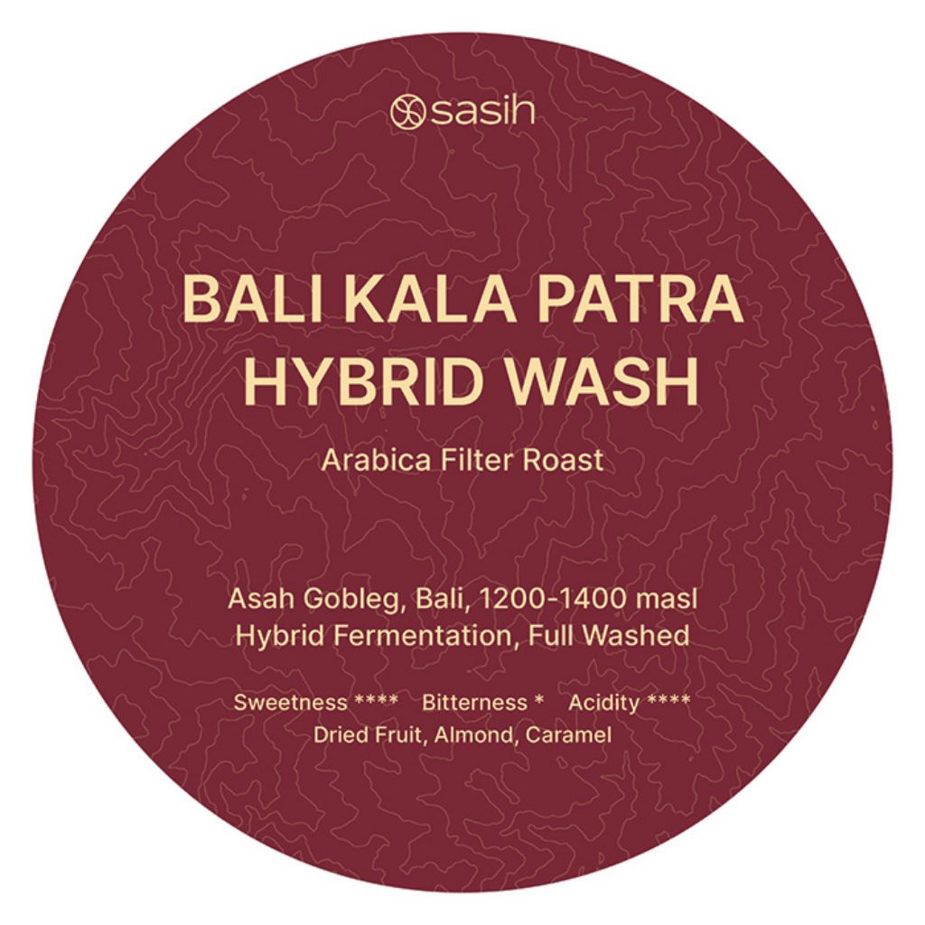 

Kopi Sasih Kopi Filter Arabica Bali Kala Patra Hybrid Wash 150gr