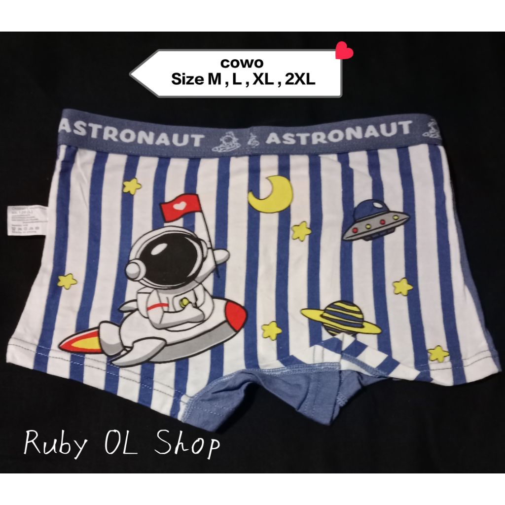 1 Pcs Celana Dalam Anak Laki Bahan Katun Adem || Celana dalam Boxer anak bahan katun || Celana Dalam