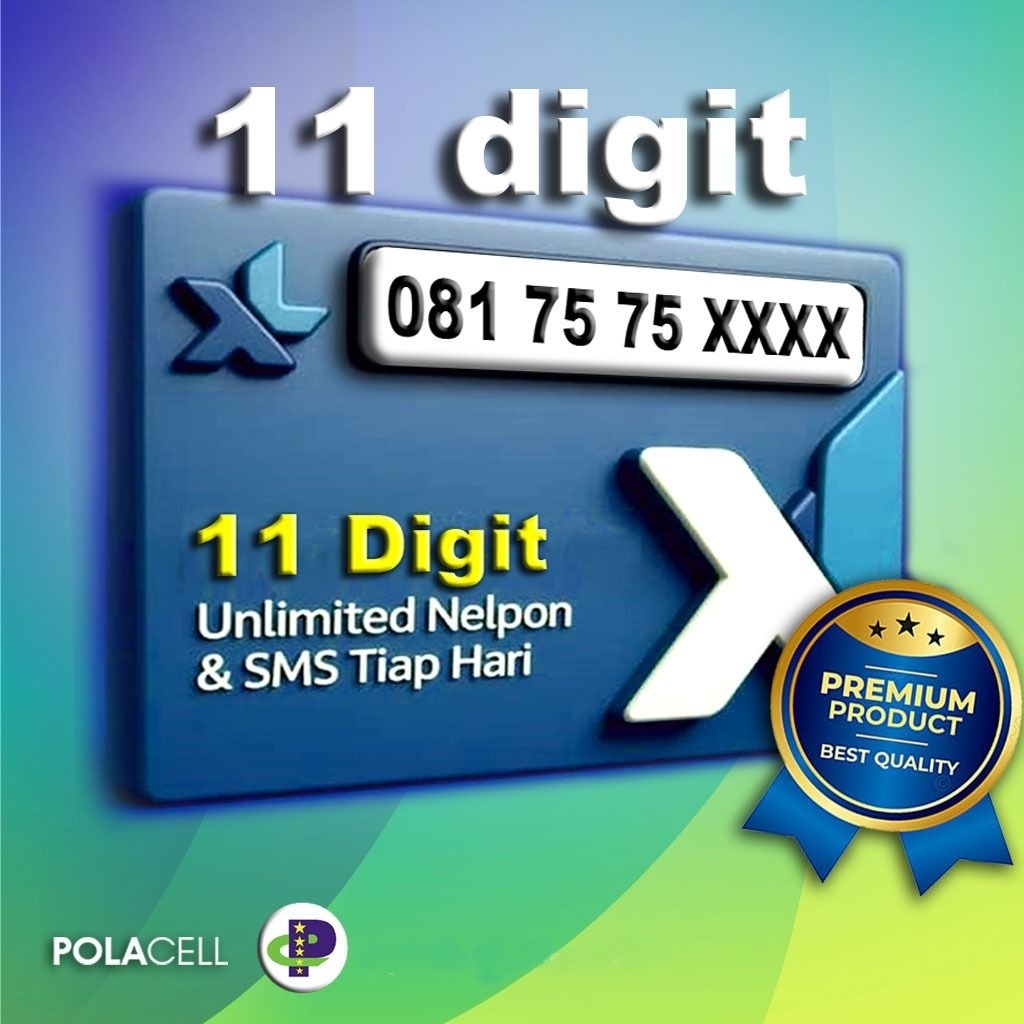 NOMOR CANTIK 11 DIGIT XL MURAH