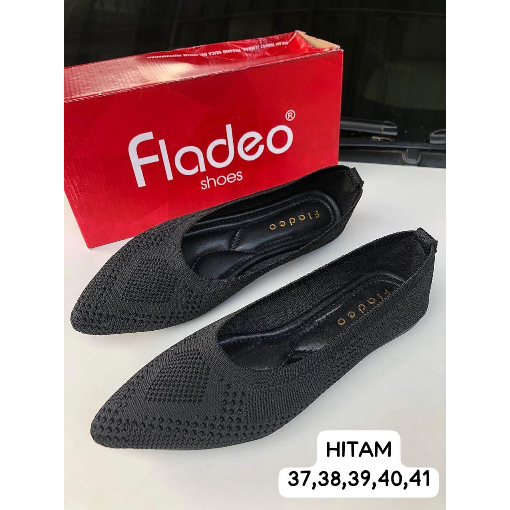 Sepatu Wanita Rajut / Flatshoes Fladeo Premium / Kujon Shoes