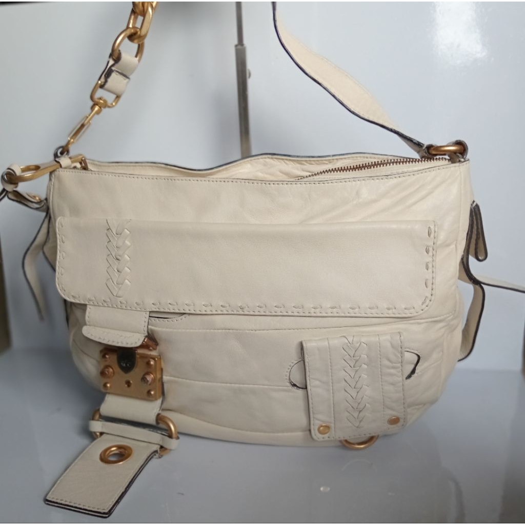 SOULDHER BAG LEATHER JUICY COUTURE