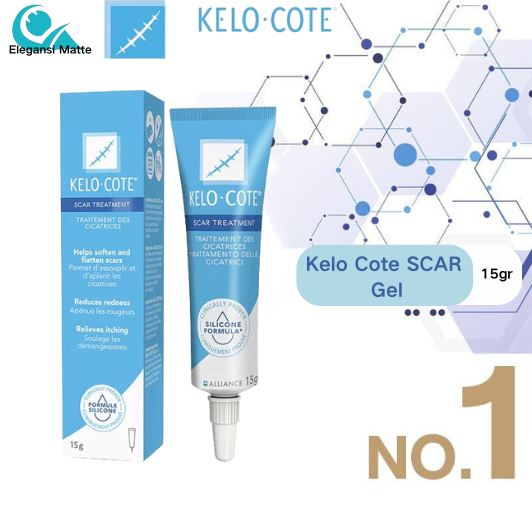 ⚡100%Original⚡Kelo-Cote 15 gr[Exp2027] Scar Gel Gel Penghilang Bekas Luka & Keloid | Obat Luka Opera