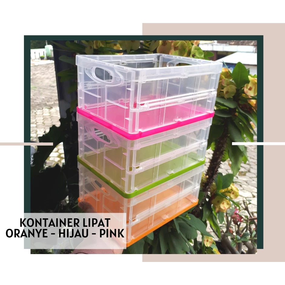 BOX STORAGE TOYS / BOX STORAGE MURAH / KOTAK LIPAT - KONTAINER LIPAT MEDIUM